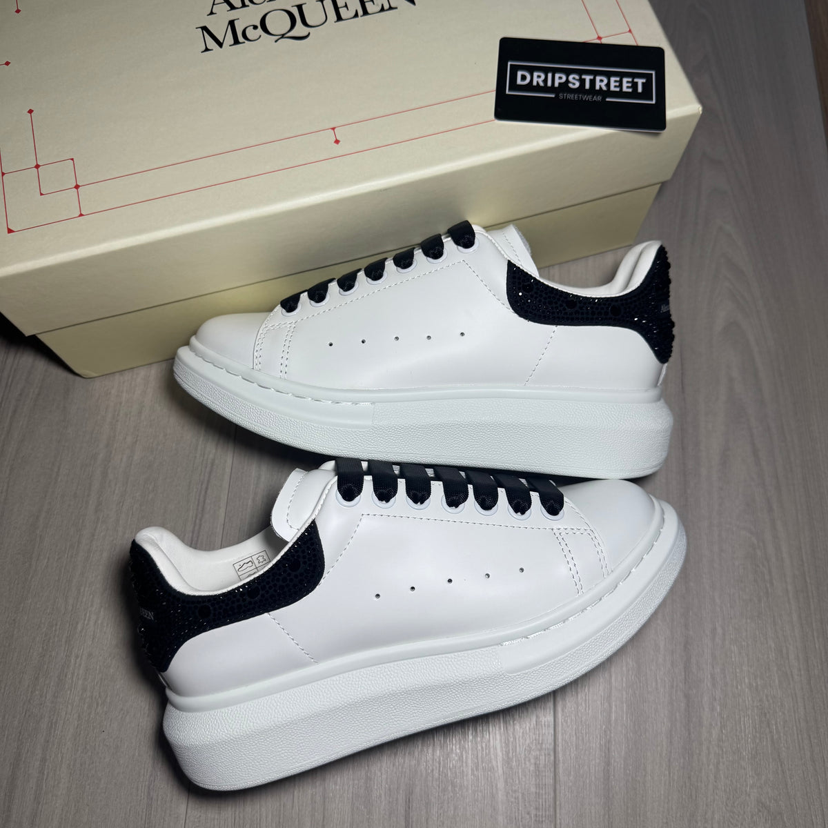 A.Mcqn Bianche Con Brillantini