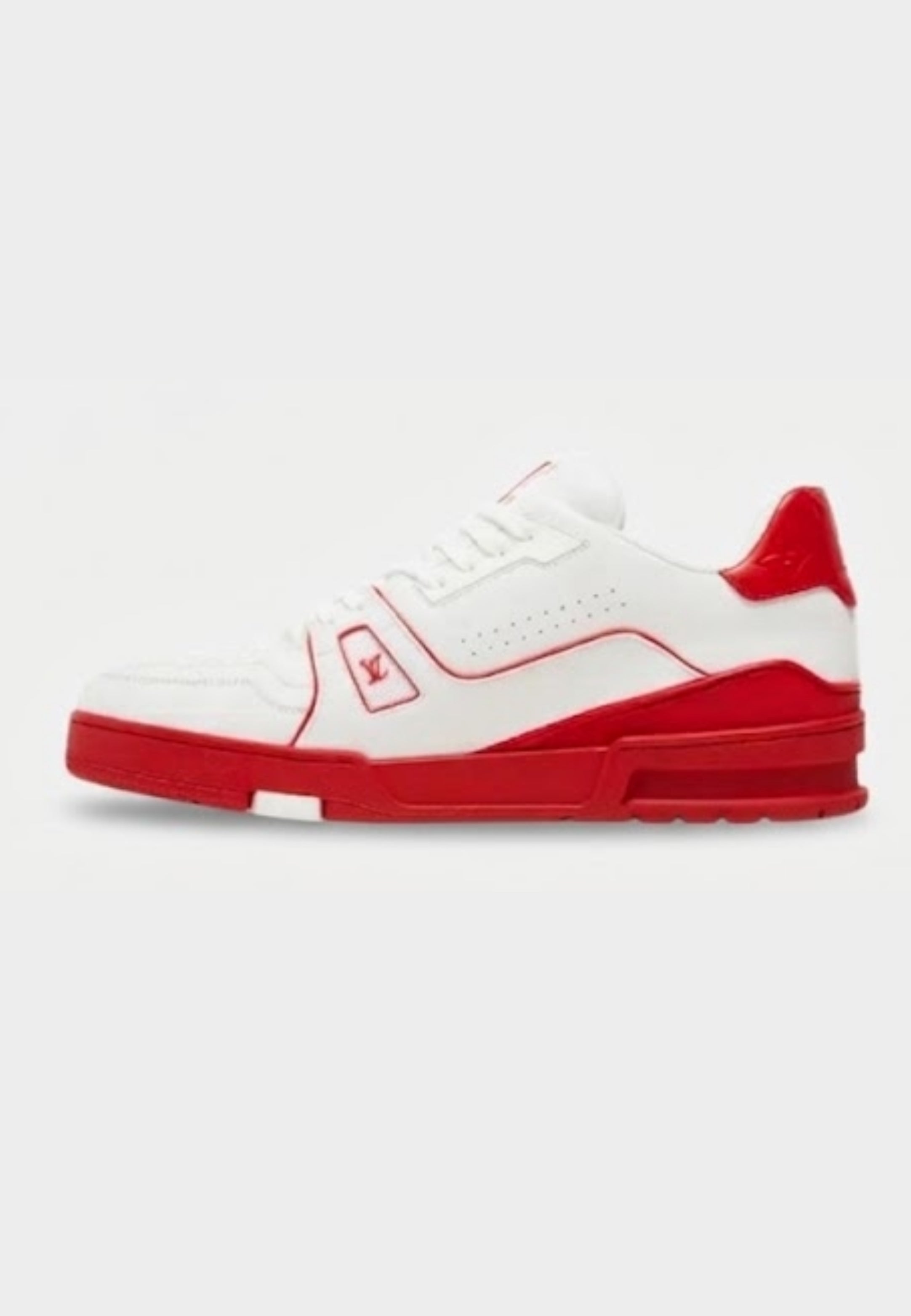LV Trainers Bianche e Rosse