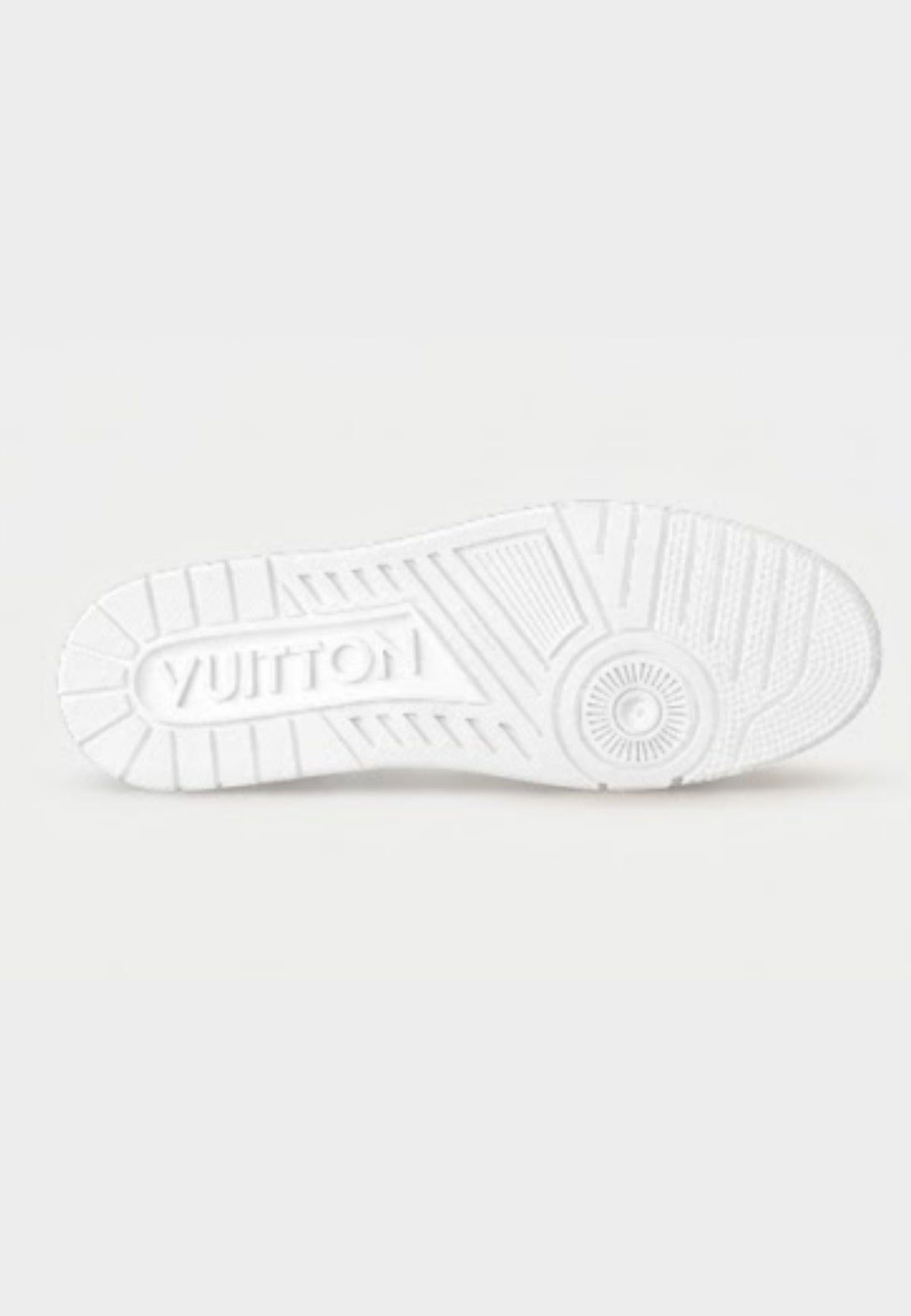 LV Trainers Bianche logo Nero