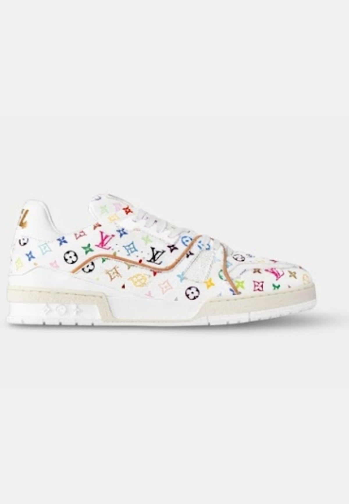 LV Trainers Bianche Multicolor