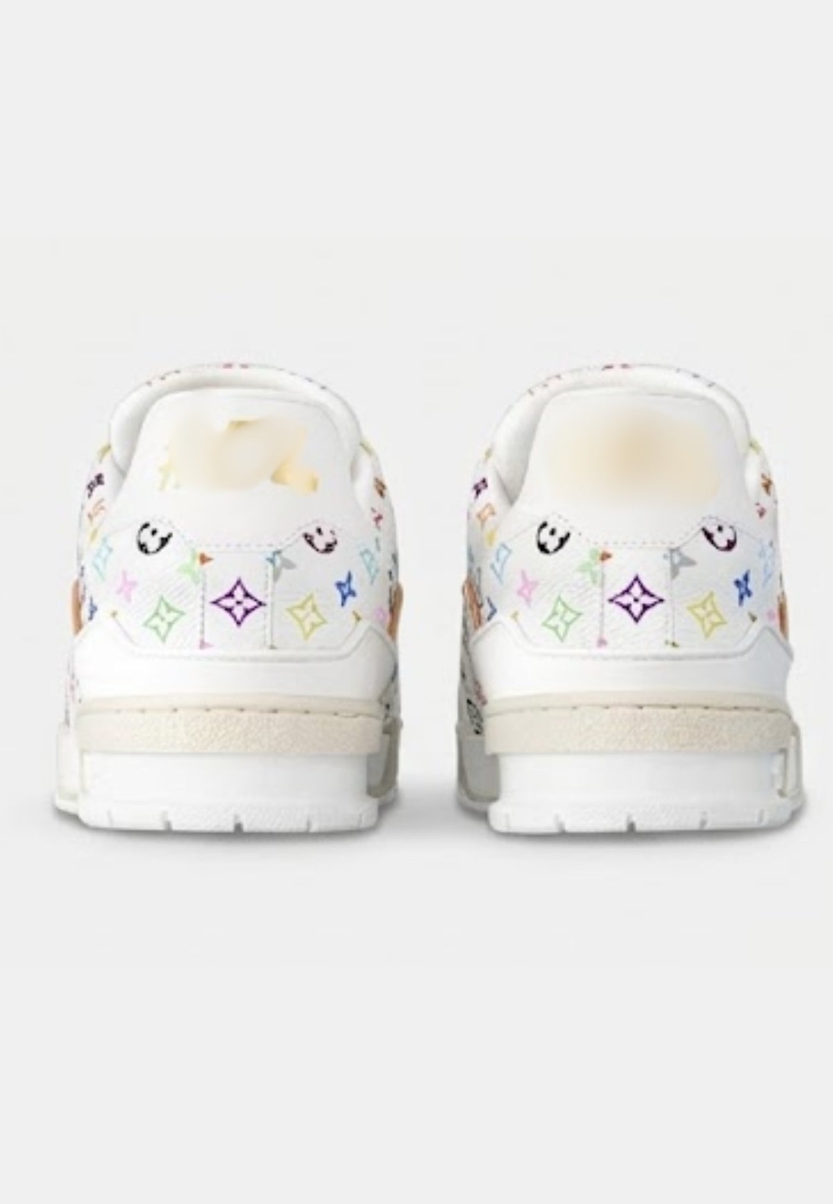 LV Trainers Bianche Multicolor