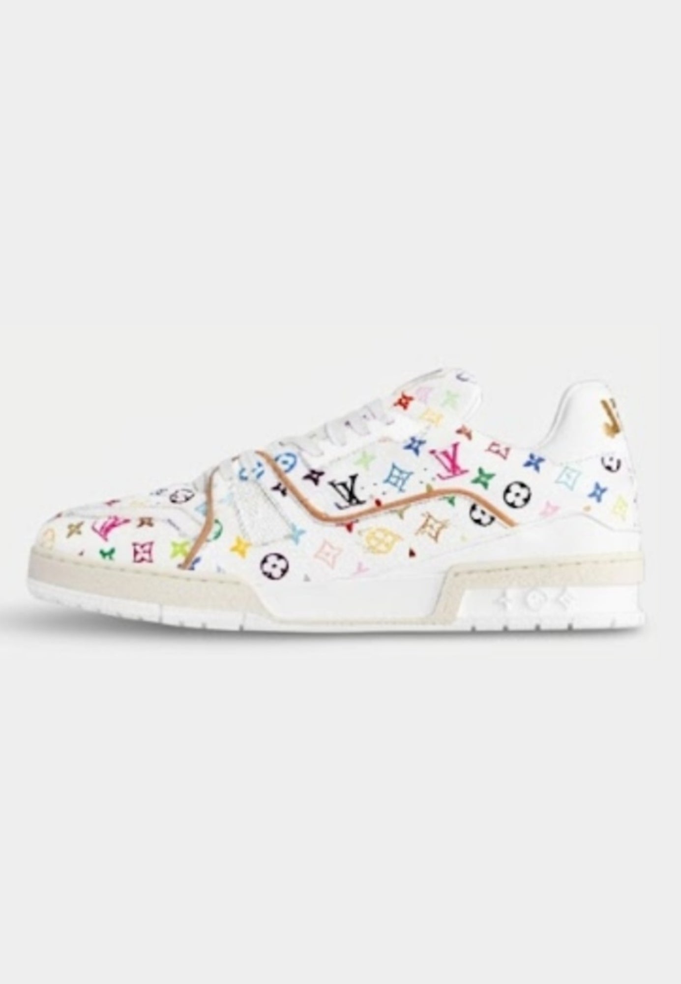 LV Trainers Bianche Multicolor