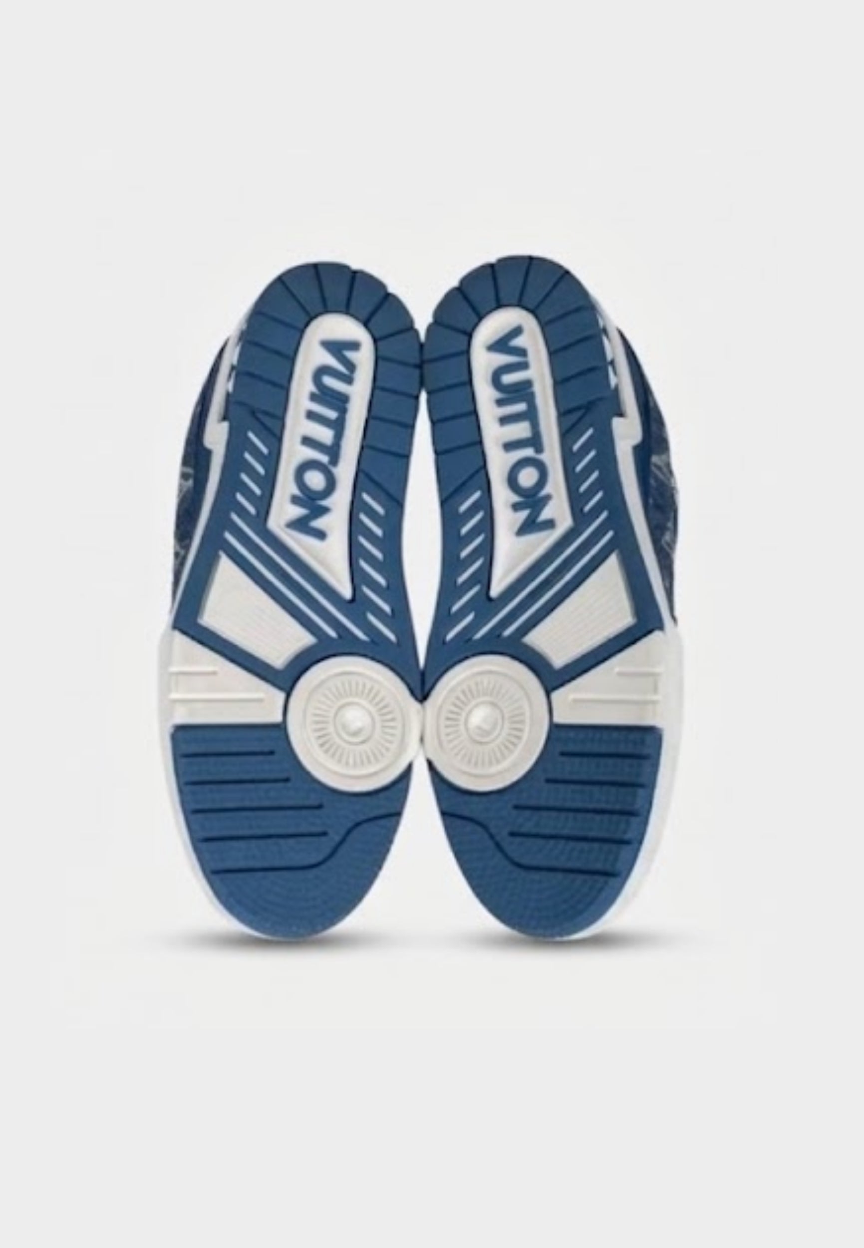 LV Trainers Blue e Bianche
