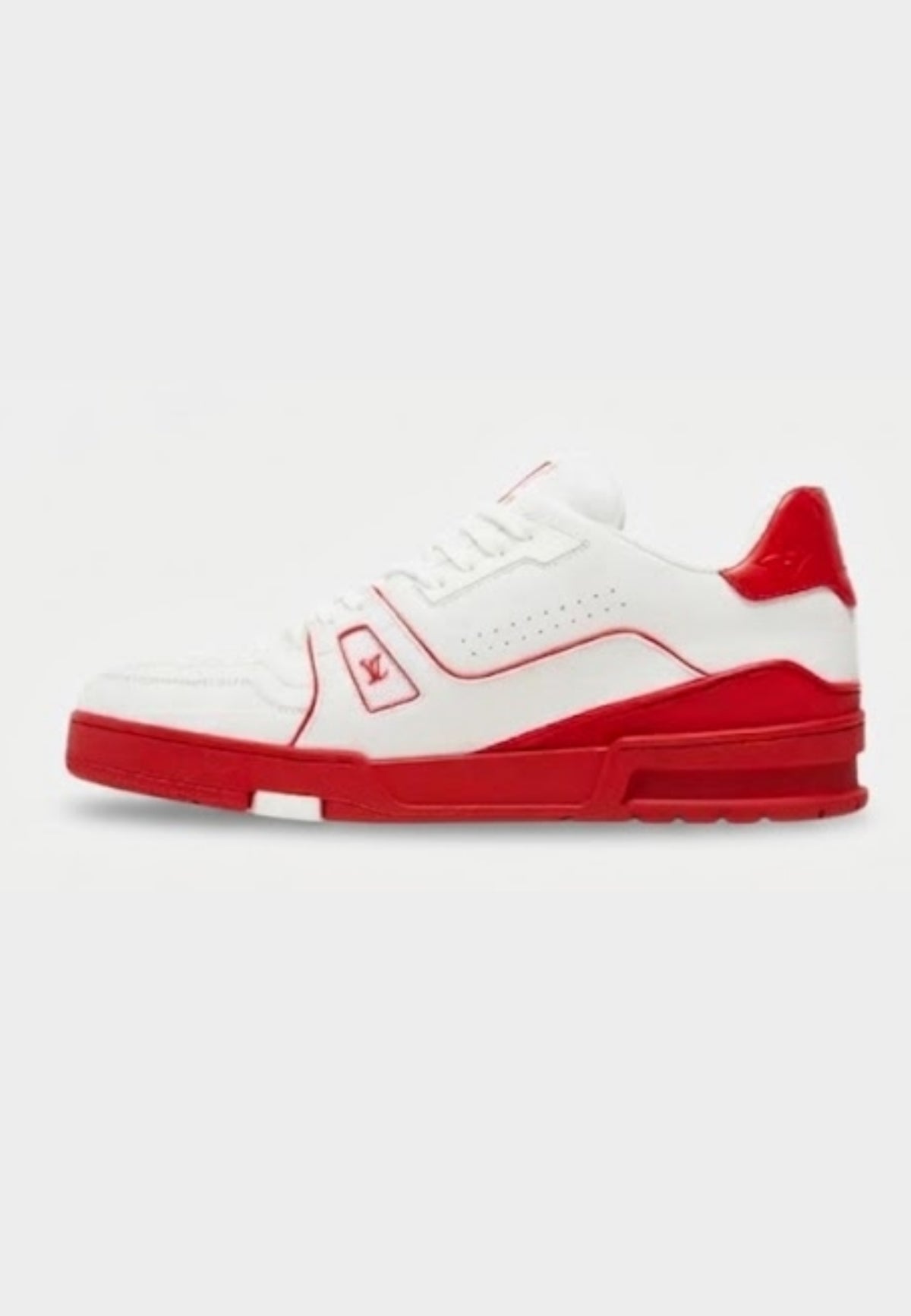 LV Trainers Bianche e Rosse