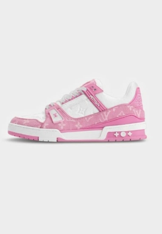 LV Trainers Bianche e Rosa
