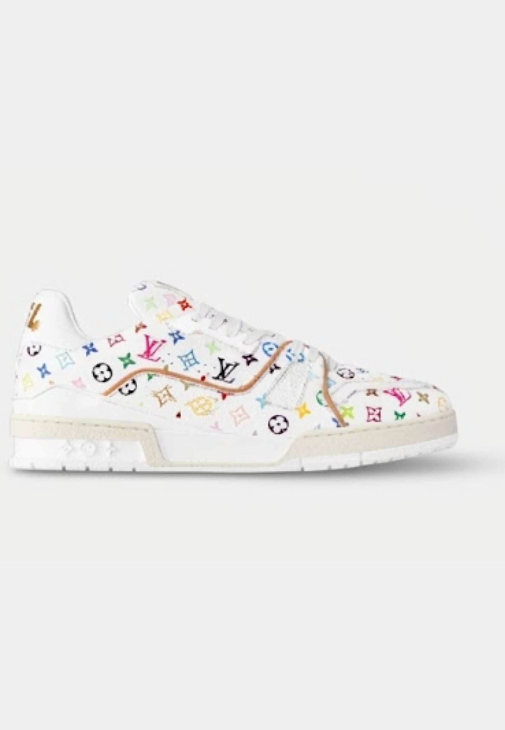 LV Trainers Bianche Multicolor