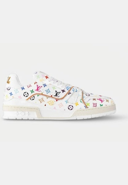 LV Trainers Bianche Multicolor