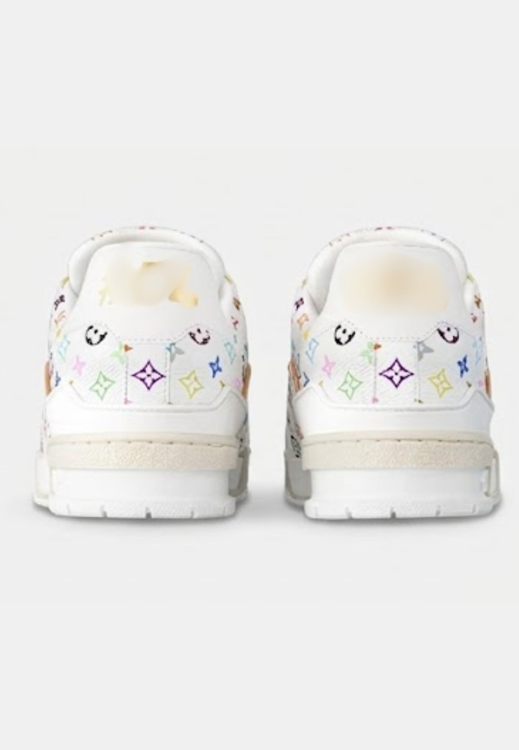 LV Trainers Bianche Multicolor