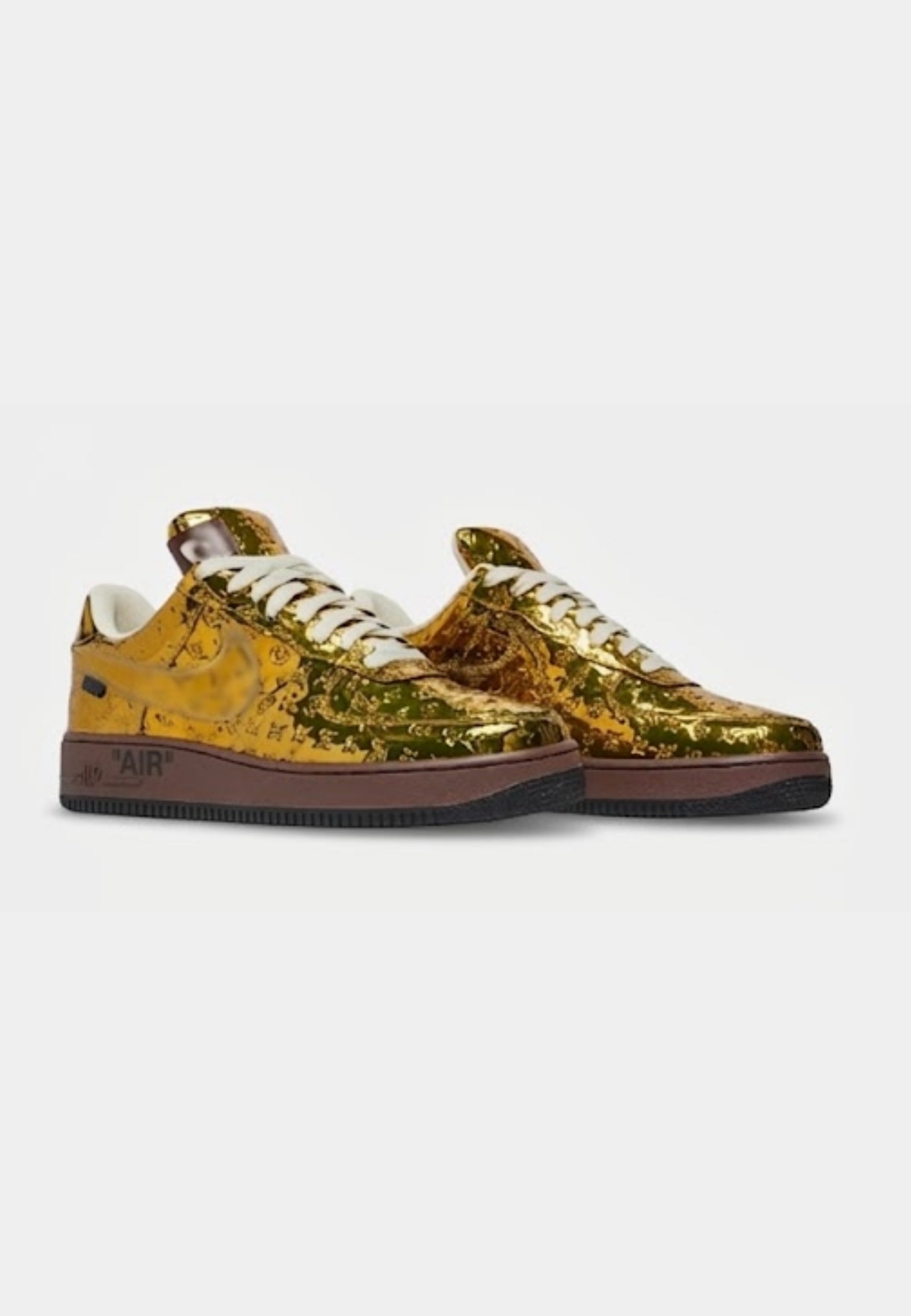 AF1 x LV Oro