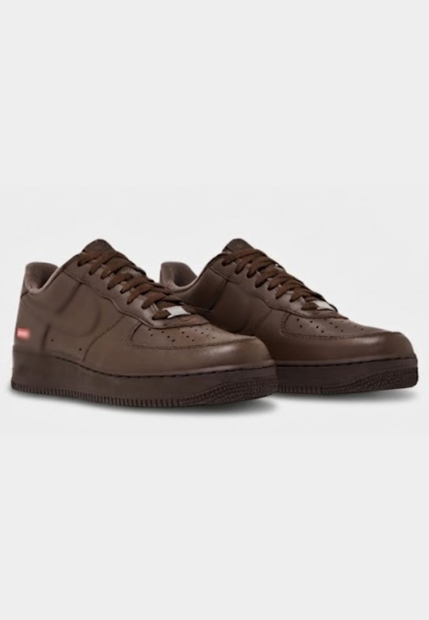 AF1 x Supreme Marroni