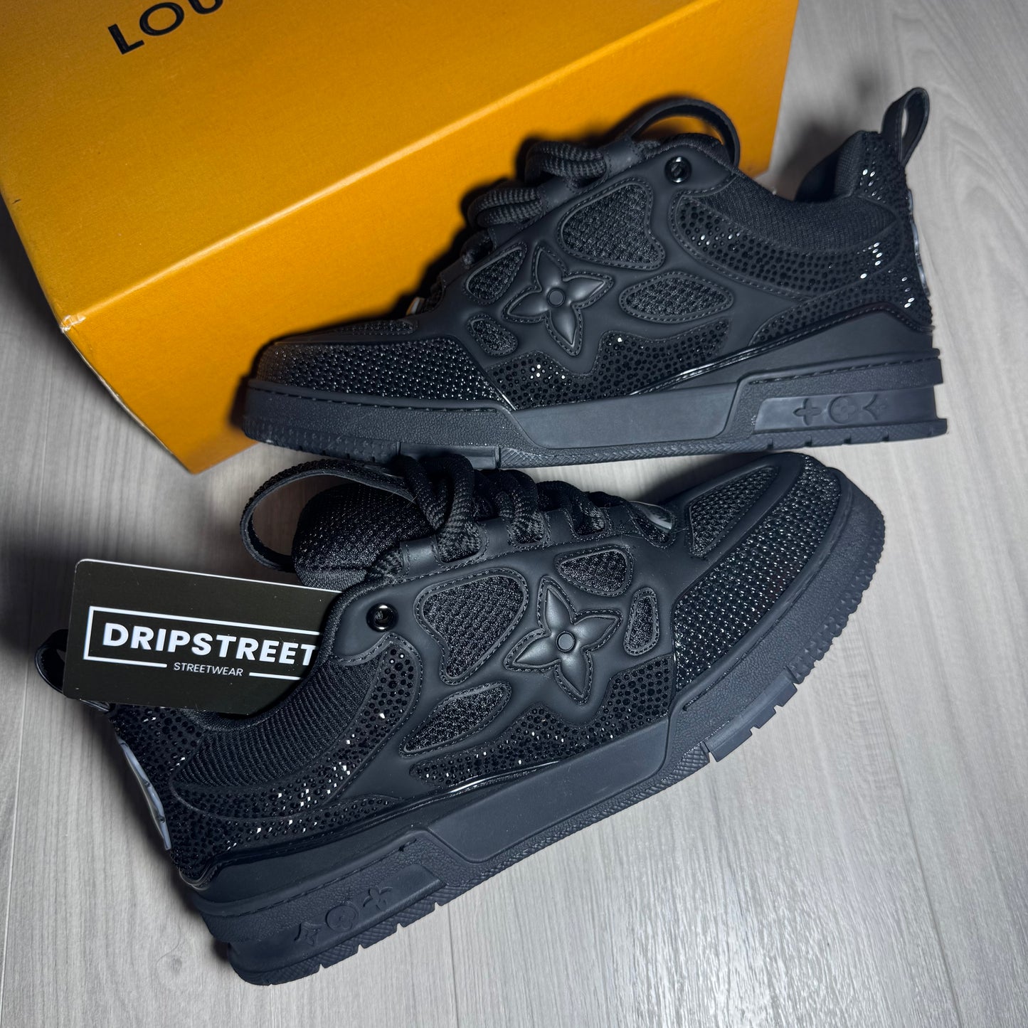 LV Skate Nere Crystal