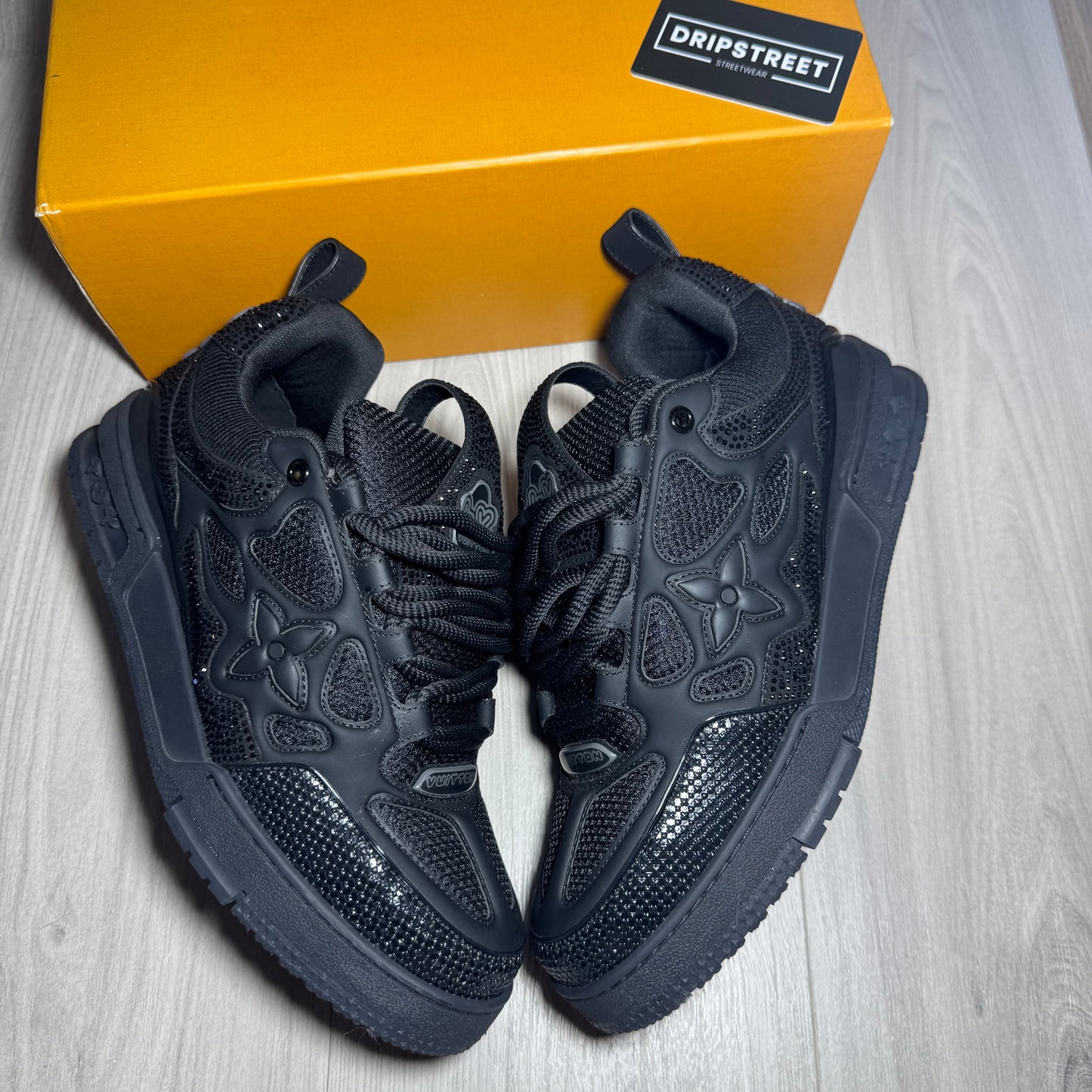 LV Skate Nere Crystal