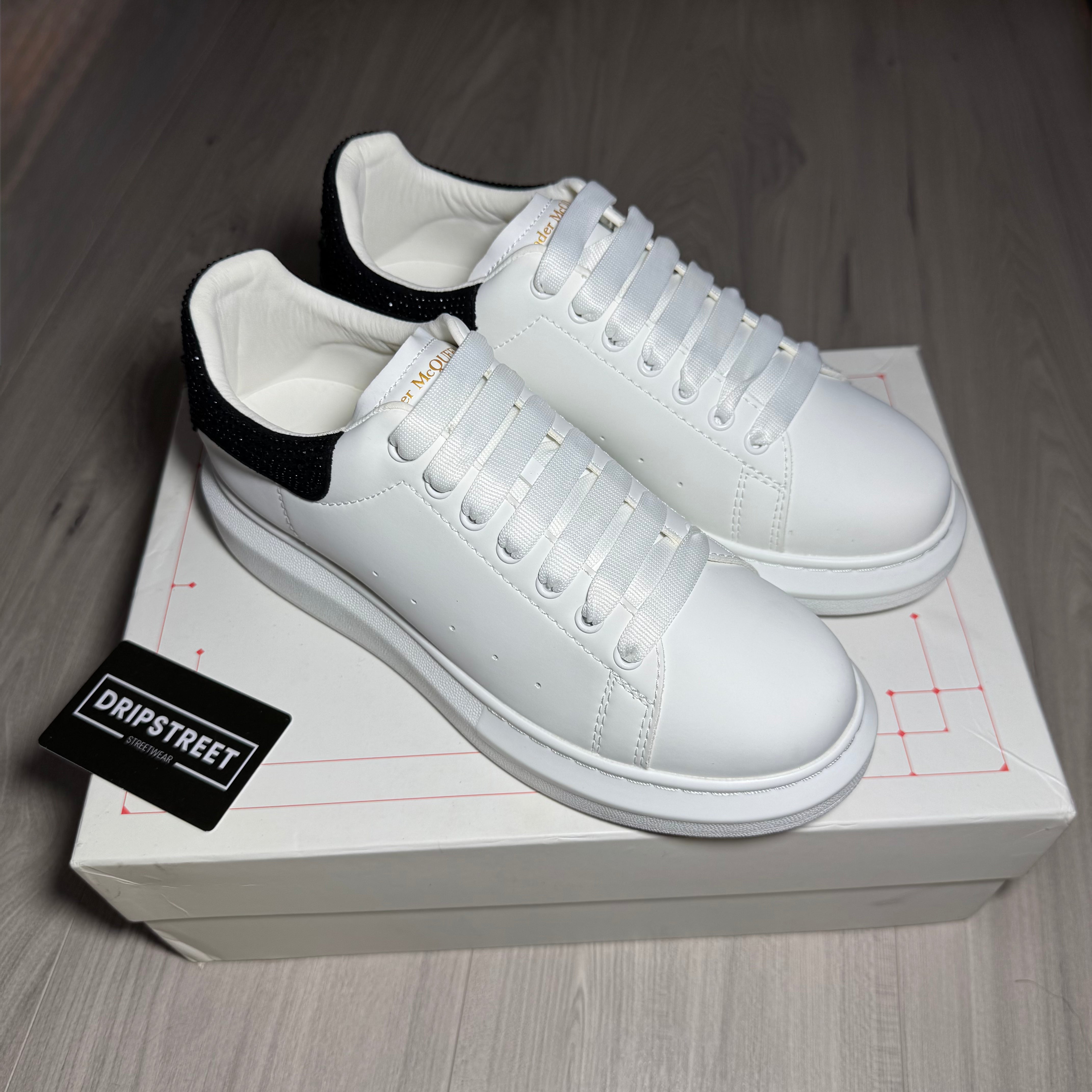 A.Mcqn Bianche Con Brillantini