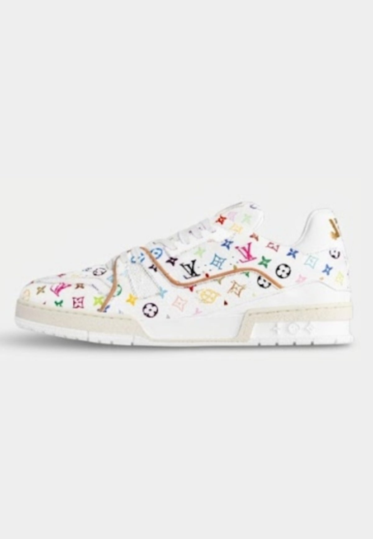 LV Trainers Bianche Multicolor